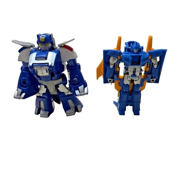 Transformers One Cog Changer Sentinel Prime / Playskool Chase the DIno Protector