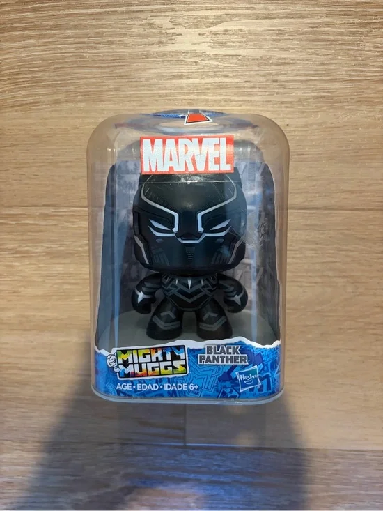 2017 Marvel Comics Mighty Mugs #07 Black Panther Figure New