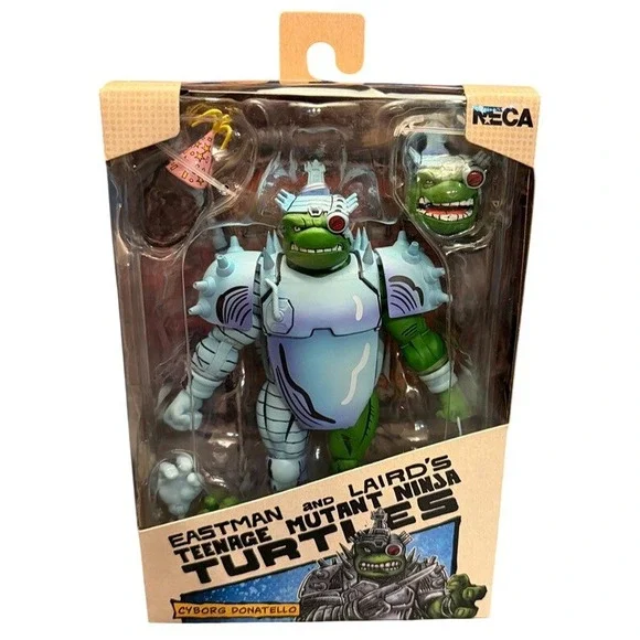 NECA TMNT Urban Legends Cyborg Donatello Action Figure Eastman Laird 77N091925