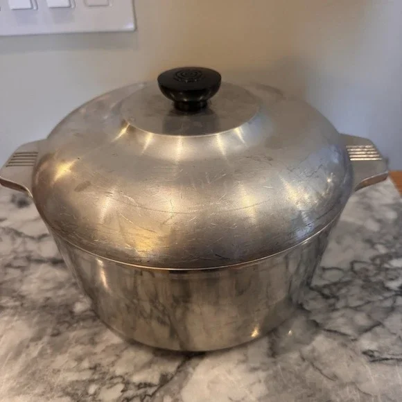 Magnalite Classic 5 Qt 4.7 L ~ Aluminum Stock Pot ~ Dutch Oven Si09