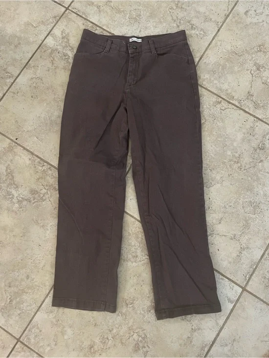 Vintage Lee Brown Jeans - cotton brown jeans