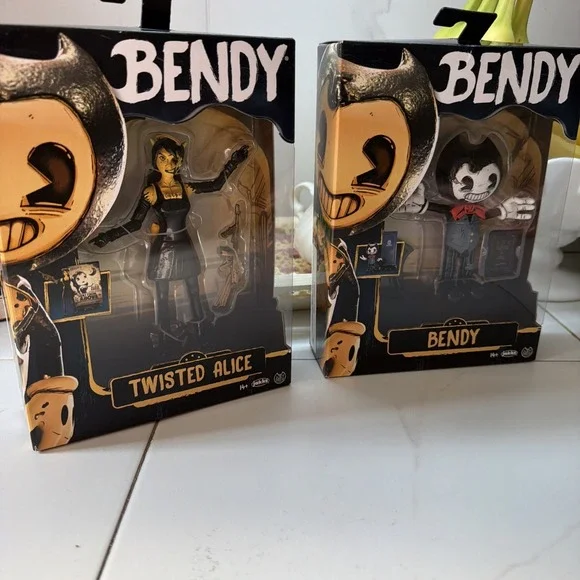 Bendy and the Ink Machine 2 PCS SET: BENDY And TWISTED ALICE 5