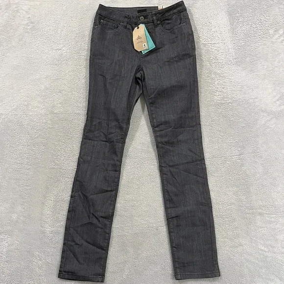 prAna Kayla High Rise Jeans Denim Solid Women's 6 28 Stretch 32