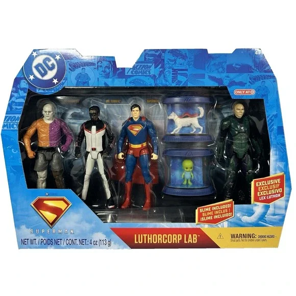 DC Superman LuthorCorp Lab Action Figure Set Target Exclusive Lex Luthor