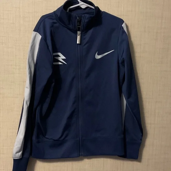 Nike Kids Navy and Gray Jacket