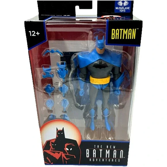 McFarlane DC Direct Batman Adventures Blue Grey Suit 6in Figure New