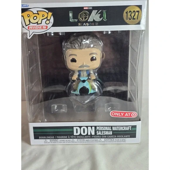 Funko Pop! Rides‎ Deluxe Don Personal Watercraft Salesman Target Exclusive