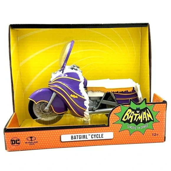 DC Retro Batgirl Cycle Batman 1966 Classic TV Series McFarlane Toys