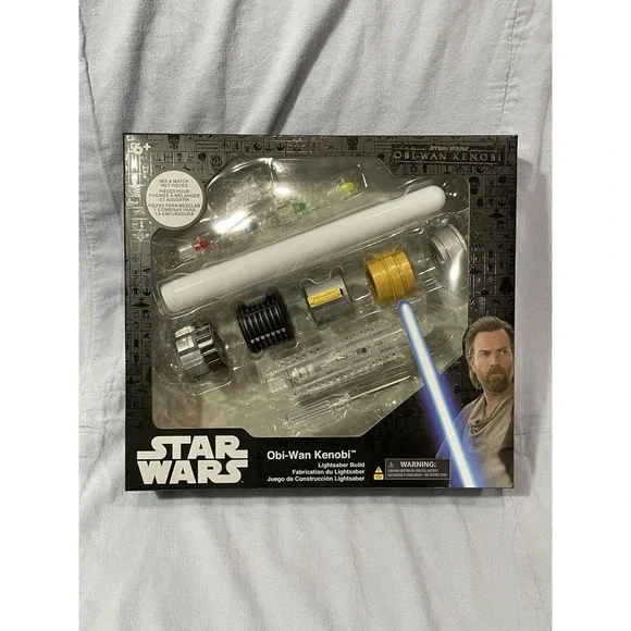 NEW Disney Star Wars Obi-Wan Kenobi LIGHTSABER BUILD Mix & Match Hilt‎ 5 Colors