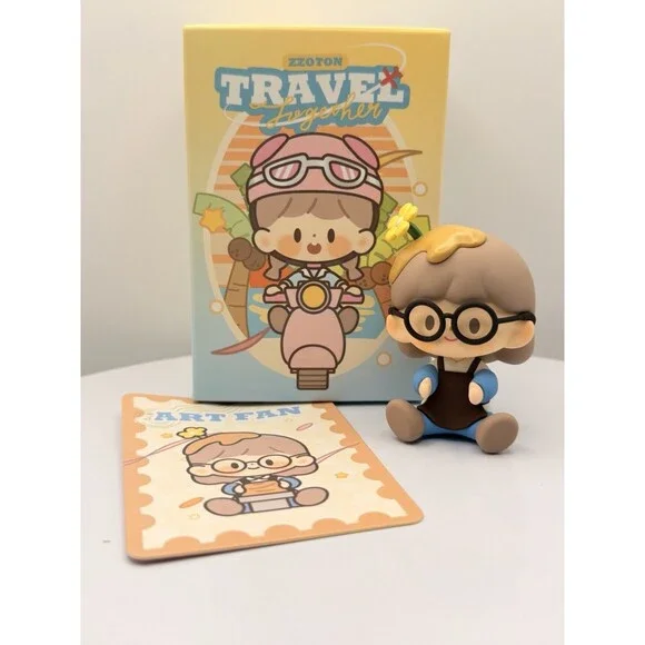 Zzoton Travel Together Series Blind Box Figure - Confirmed Art Fan