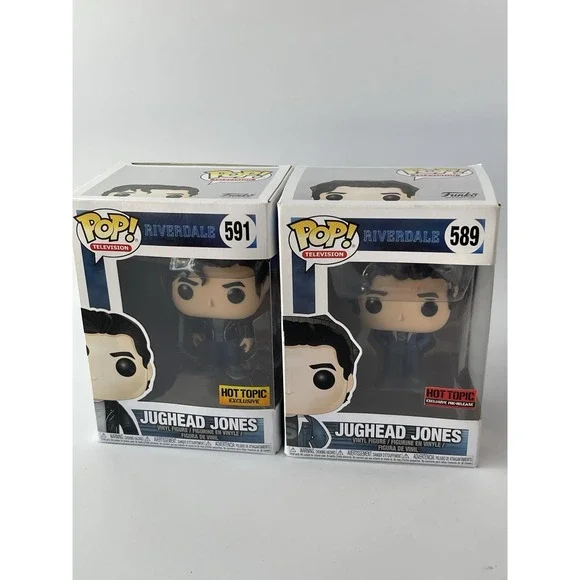 Funko POP! JUGHEAD JONES #591 Hot Topic Exclusive & #589 Exclusive Pre-Release‎