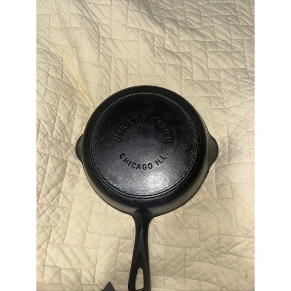 O'Brien & O'Brien Cast Iron #5 Skillet