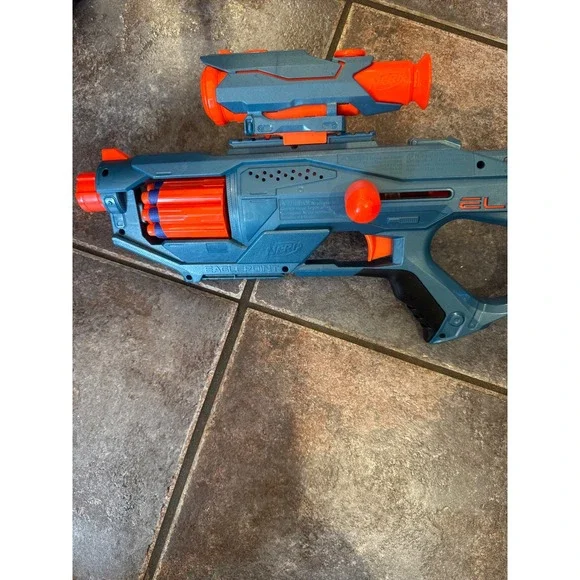 Nerf Elite 20‎ Eagle Point Blaster Scope Darts Teal Orange