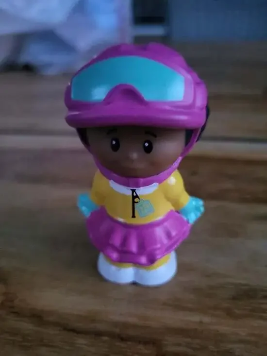 Fisher-Price Little People Tessa Figure in Winter Snowboard Gear