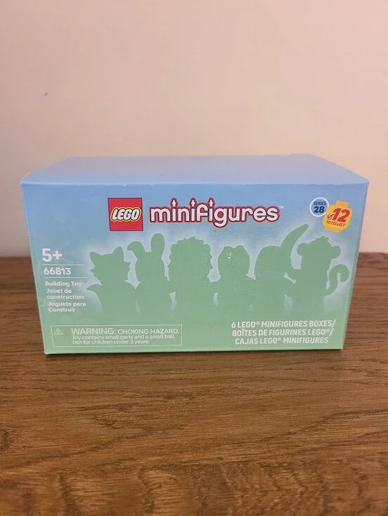 NEW SEALED LEGO CMF Series 28 Minifigures Box of 6 (Lion, Frog, Parrot & more!)