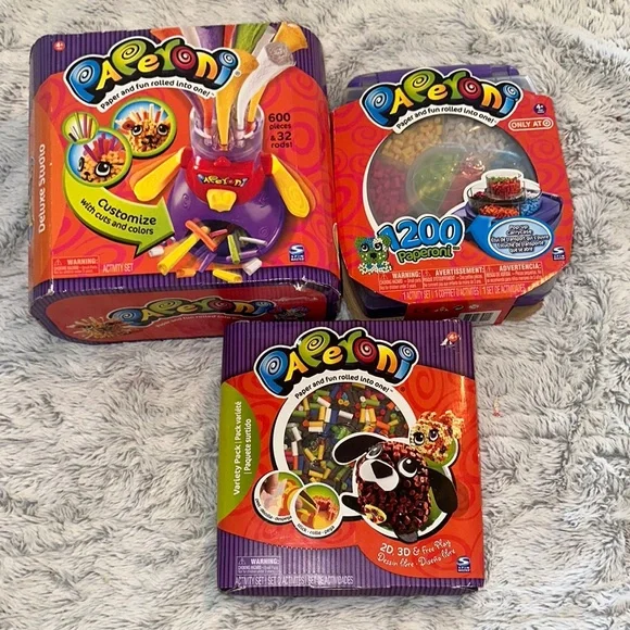 PAPERONI Colorful Kids Building‎ Set