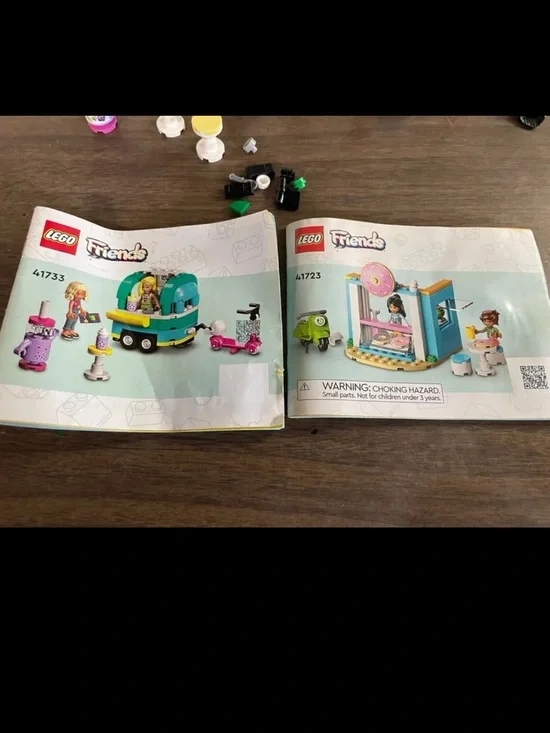 LEGO Friends Teal, Pink, Yellow & White Mini Playsets - LEGO Brand