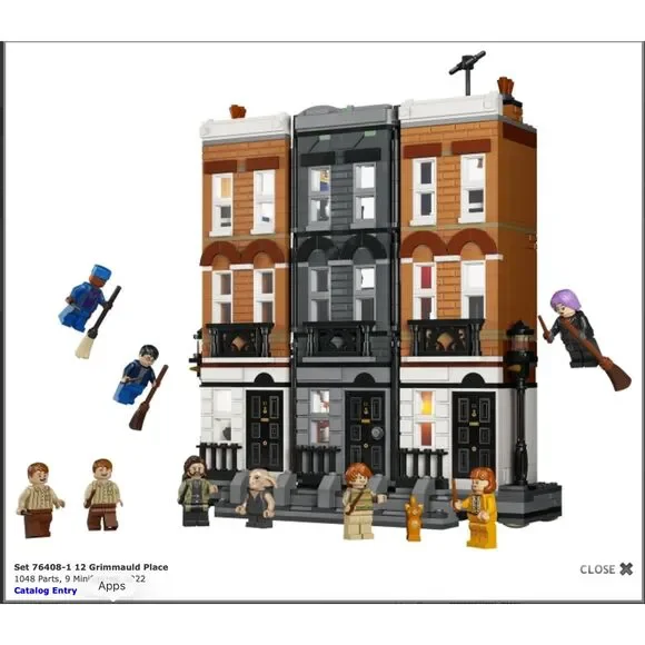 76408 12 Grimmauld Place Lego Set