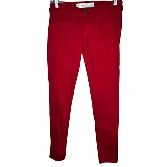 Abercrombie Red‎ Jeans