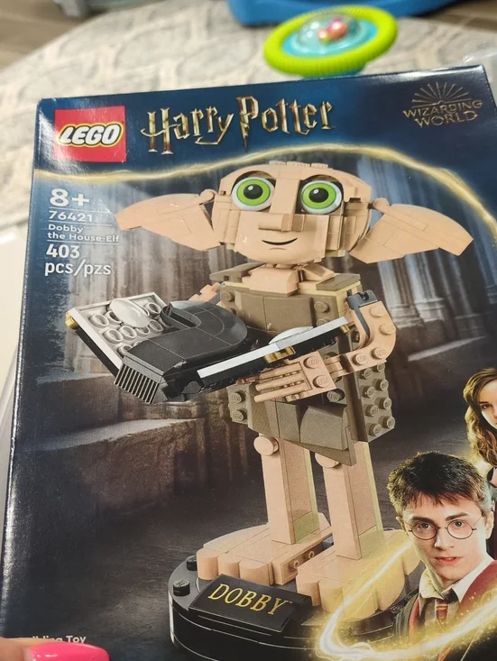 Lego Harry Potter Dobby Figure in Tan and Green