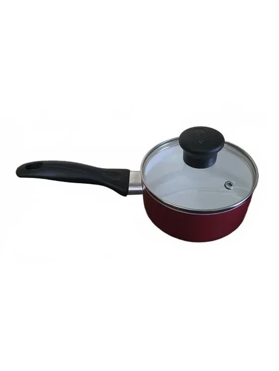 Tfal Red 3qt Saucepan Pot Glass Lid 6