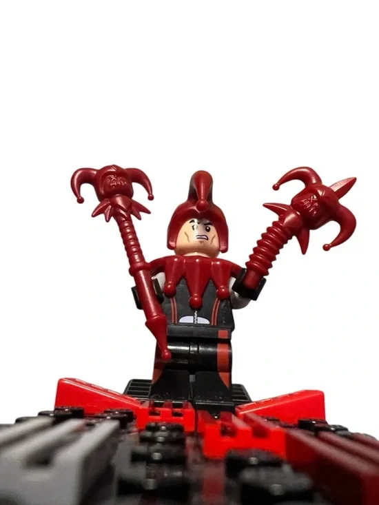 LEGO Evil jester mini figure custom