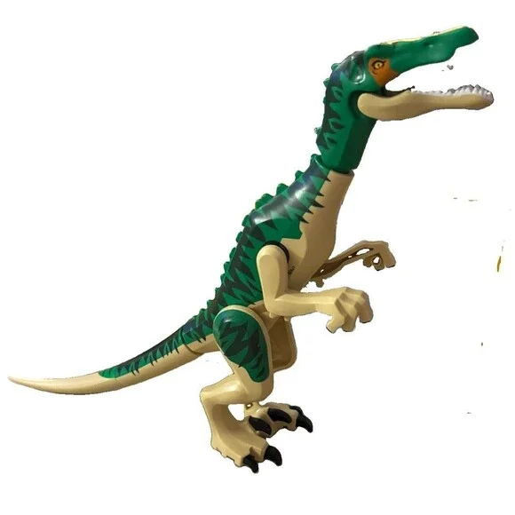 LEGO Dinosaur Baryonyx with Dark Green Stripes Animal Figure