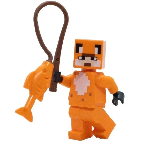 Fox Skin LEGO Minecraft Minifigure from set 21178