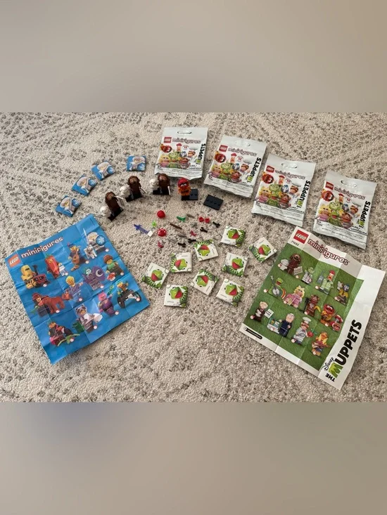 Lego Mini Figure Disney Muppet Lot