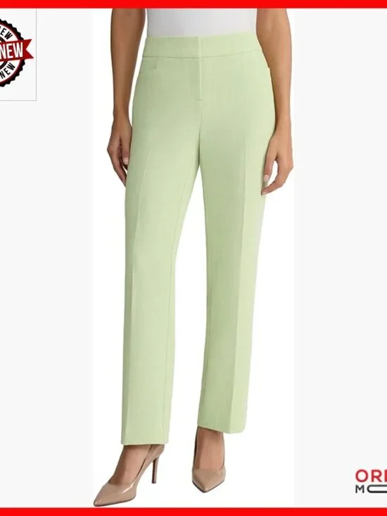 Stretch Crepe Work Pants, Wrinkle-Resistant, Professional Fit