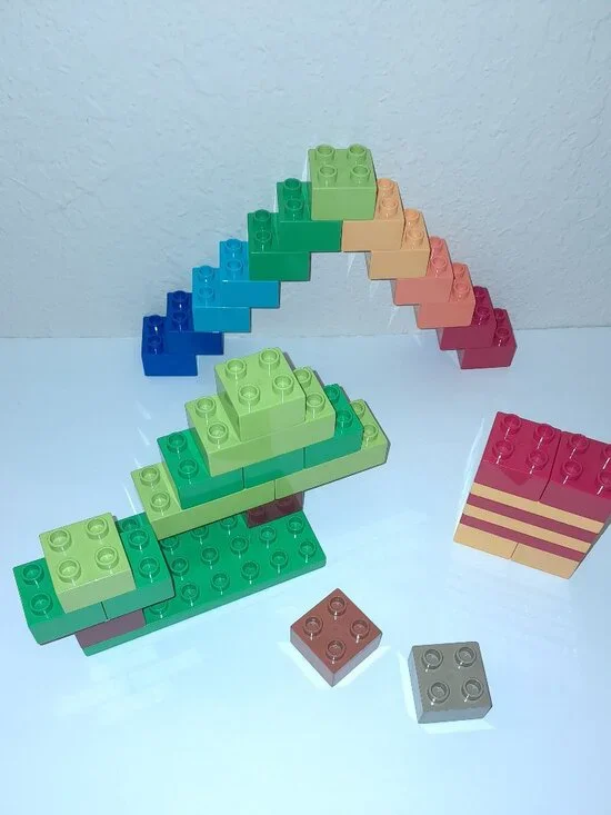 70 Piece LEGO DUPLO Preschool Building Toy: Various Size Basic Bricks (5