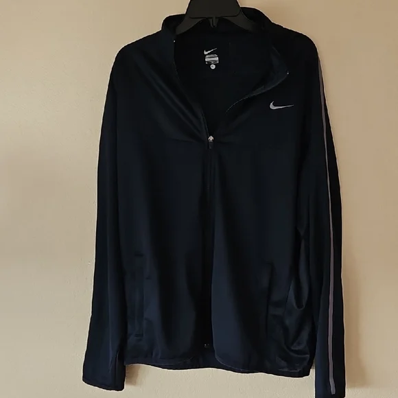 Nike Navy Full‎ Zip Track Jacket XL