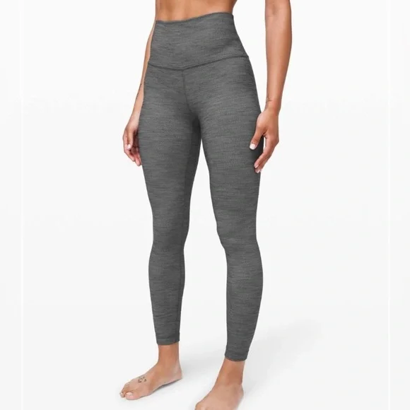 Lululemon- Heathered Herringbone Align Pant II 25”