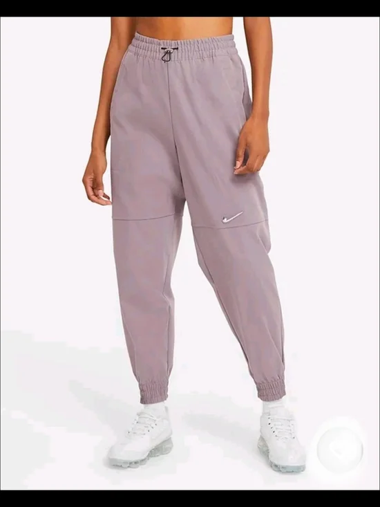 Nike Sportswear Swoosh Woven Pants Lavender Purple Shade Women's Small