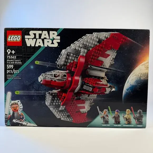 Ahsoka Tano's T-6 Jedi Shuttle Lego Star Wars 75362