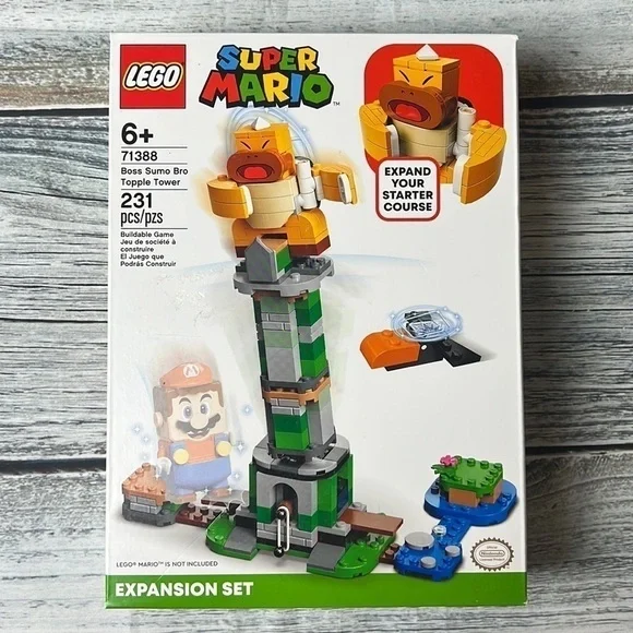 LEGO Super Mario 71388 Expansion Set Boss Sumo Bro Topple Tower 231 pcs/pcz