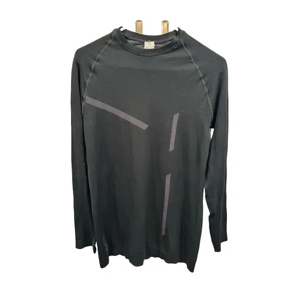 NWT Spyder Unisex Long-Sleeve Sports Top Black Size‎ L XL Activewear