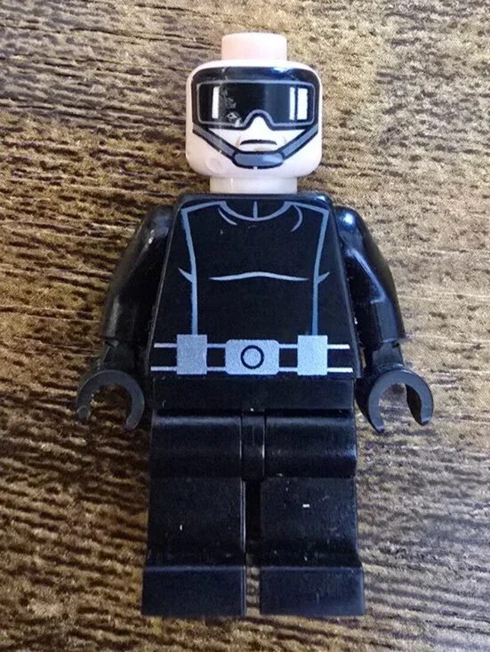 Lego Imperial Trooper 10188 8038 Black Episode 4/5/6 Star Wars Minifigure