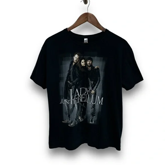 Lady Antebellum‎ Need You Now Double Sided T-Shirt Men's Size Large 21 x 26