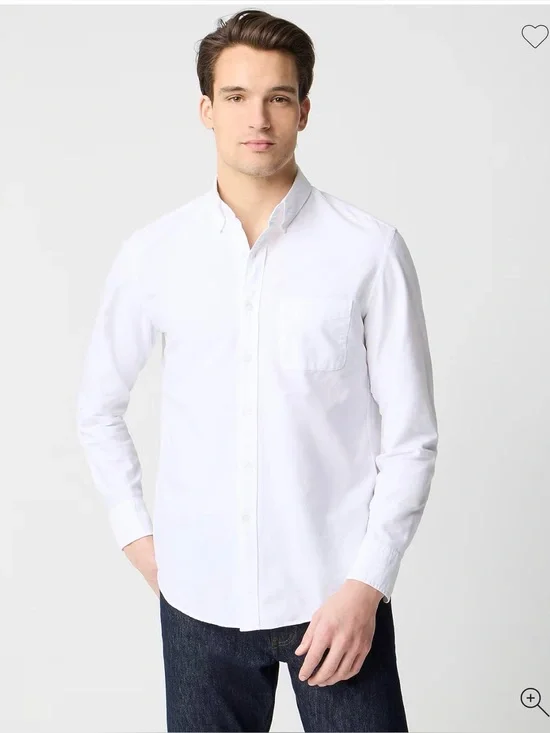 J crew factory Slim flex oxford shirt XL NWT