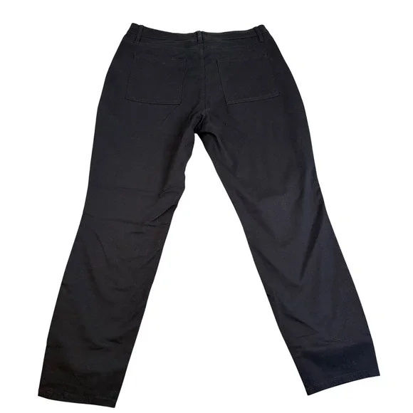 Banana Republic Navy Blue Utility Straight Leg Chino Pants Womens Size 12 1031