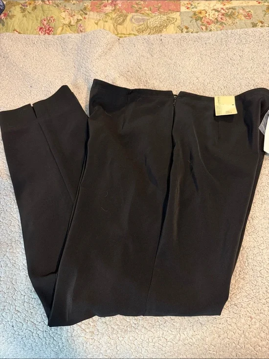 Additions by Chico’s Black Ankle Pants BNWT