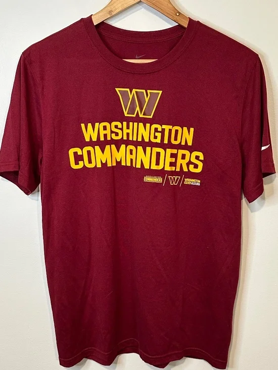 Washington Commanders Nike Dri-Fit Tee Shirt Medium