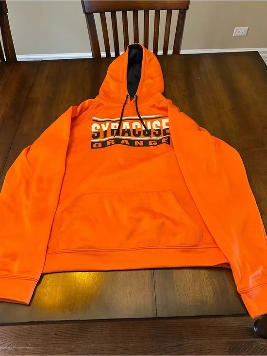 Colosseum Orange Syracuse Crewneck Hoodie