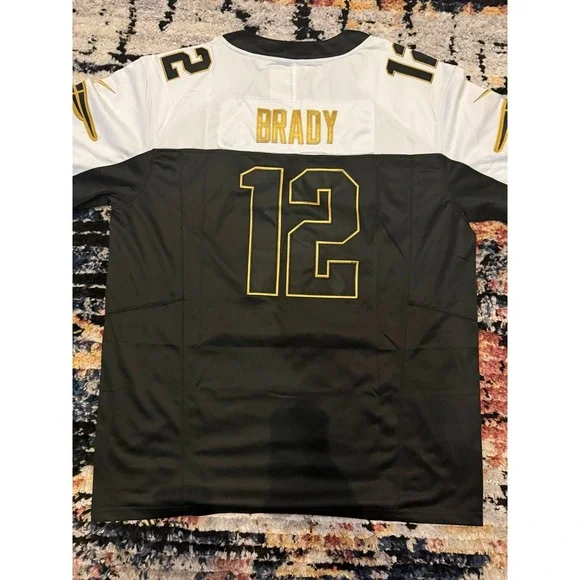 Tom Brady New England Patriots black jersey Size XXL #NFL #gridiron