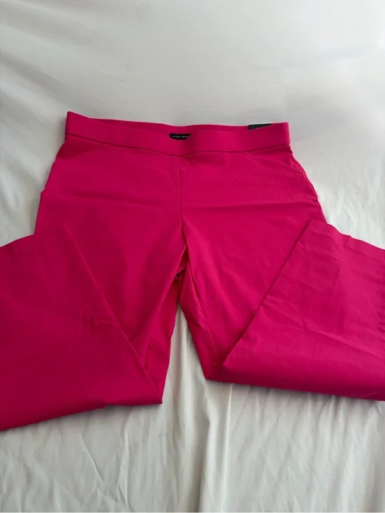 Counterparts Vibrant Hot Pink Straight-Leg Pants Size XL