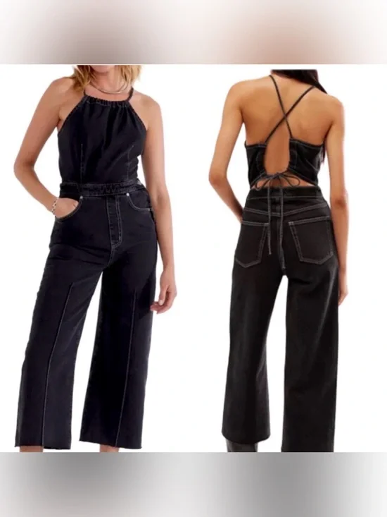 ÉTICA Cami Halter Jumpsuit