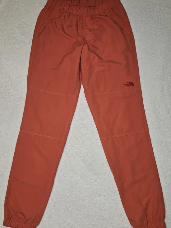 The North Face Orange Elastic Waist Joggers