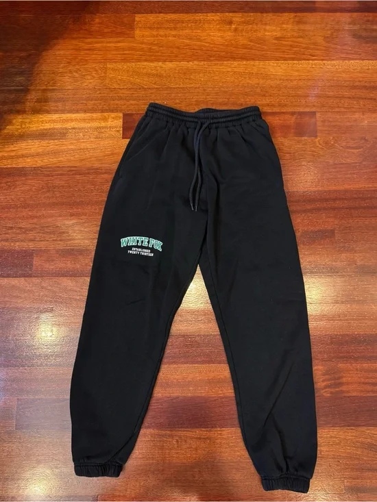 White Fox Sweatpants