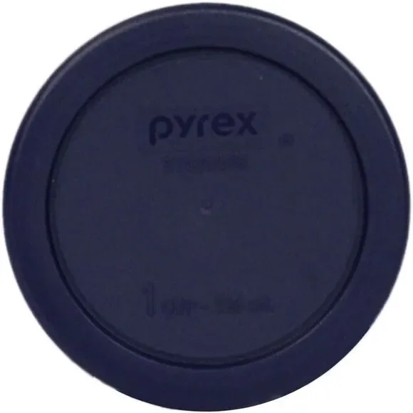 Pyrex 7202-PC 1 Cup Dark Blue Plastic Storage Replacement Lid